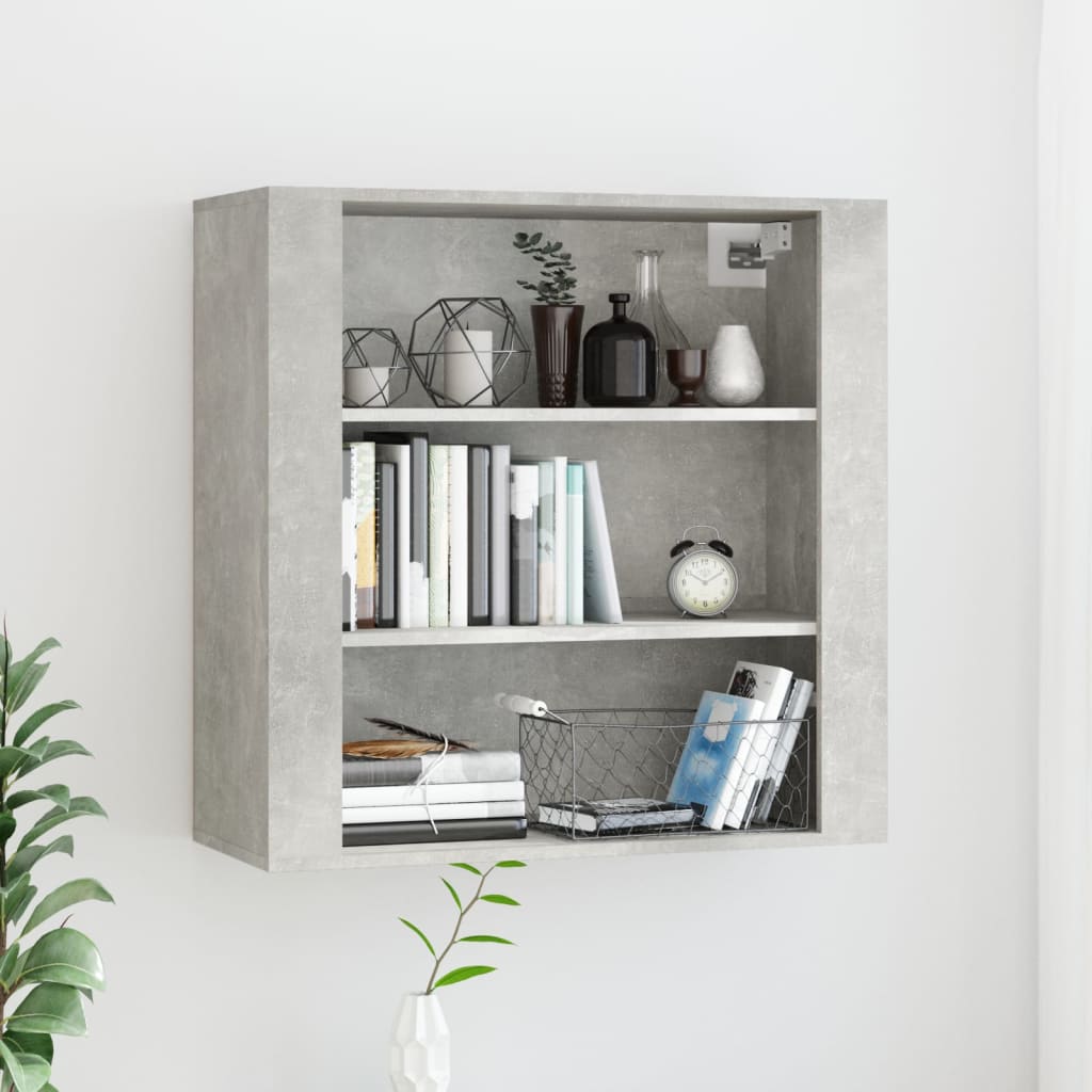 Vægskab 80X33X80 Cm Konstrueret Træ
