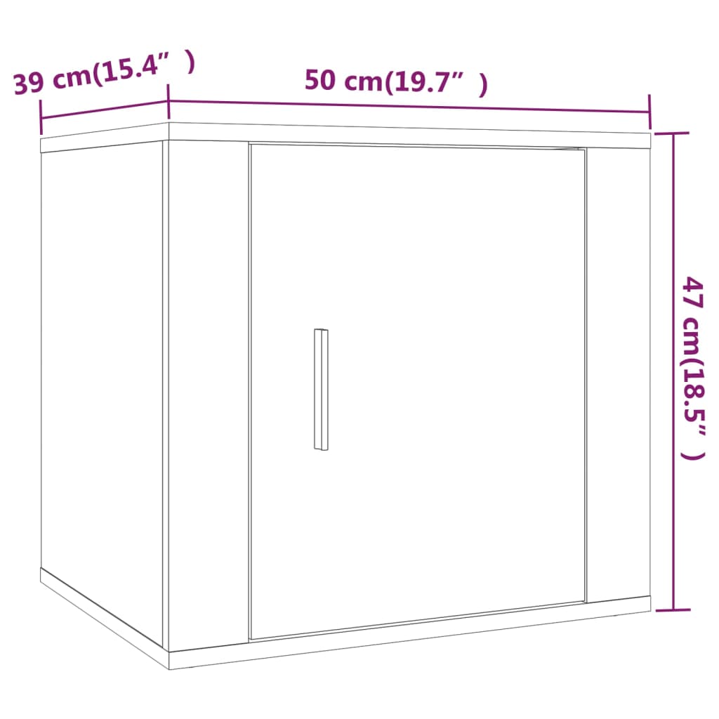 Sengebord 50x39x47 Cm - Billede 10