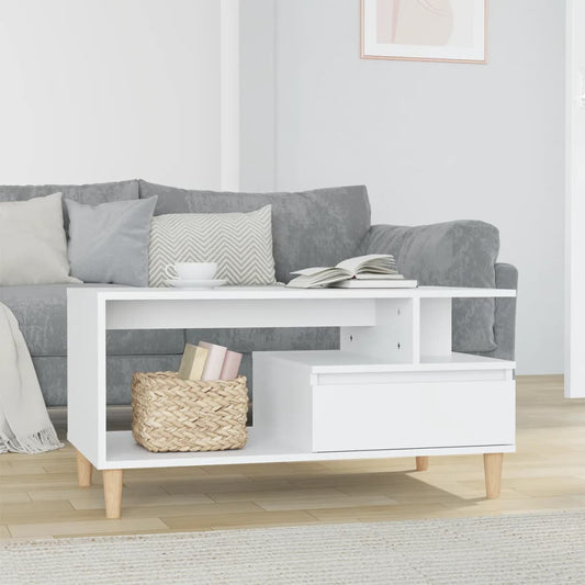 Sofabord 90X49X45 Cm Konstrueret Træ