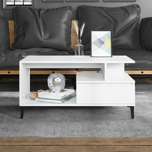 Sofabord 90X49X45 Cm Konstrueret Træ