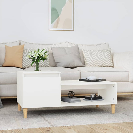 Sofabord 100X50X45 Cm Konstrueret Træ