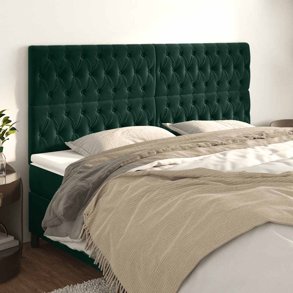 Sengegavl Fløjl - Variant 3116731