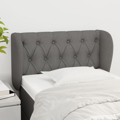Sengegavl Med Kanter Stof - Variant 3117455