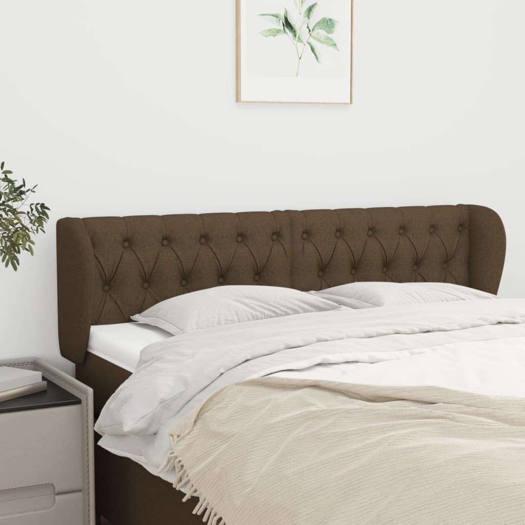 Sengegavl Med Kanter Stof - Variant 3117481