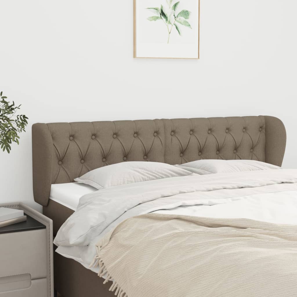 Sengegavl Med Kanter Stof - Variant 3117482
