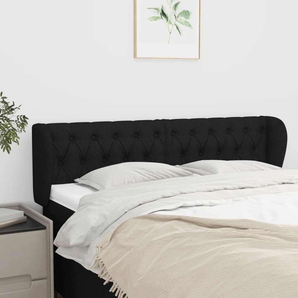 Sengegavl Med Kanter Stof - Variant 3117488