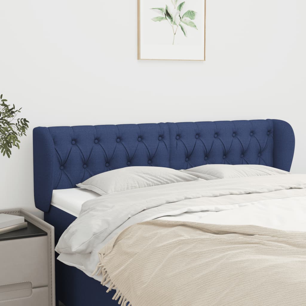 Sengegavl Med Kanter Stof - Variant 3117492