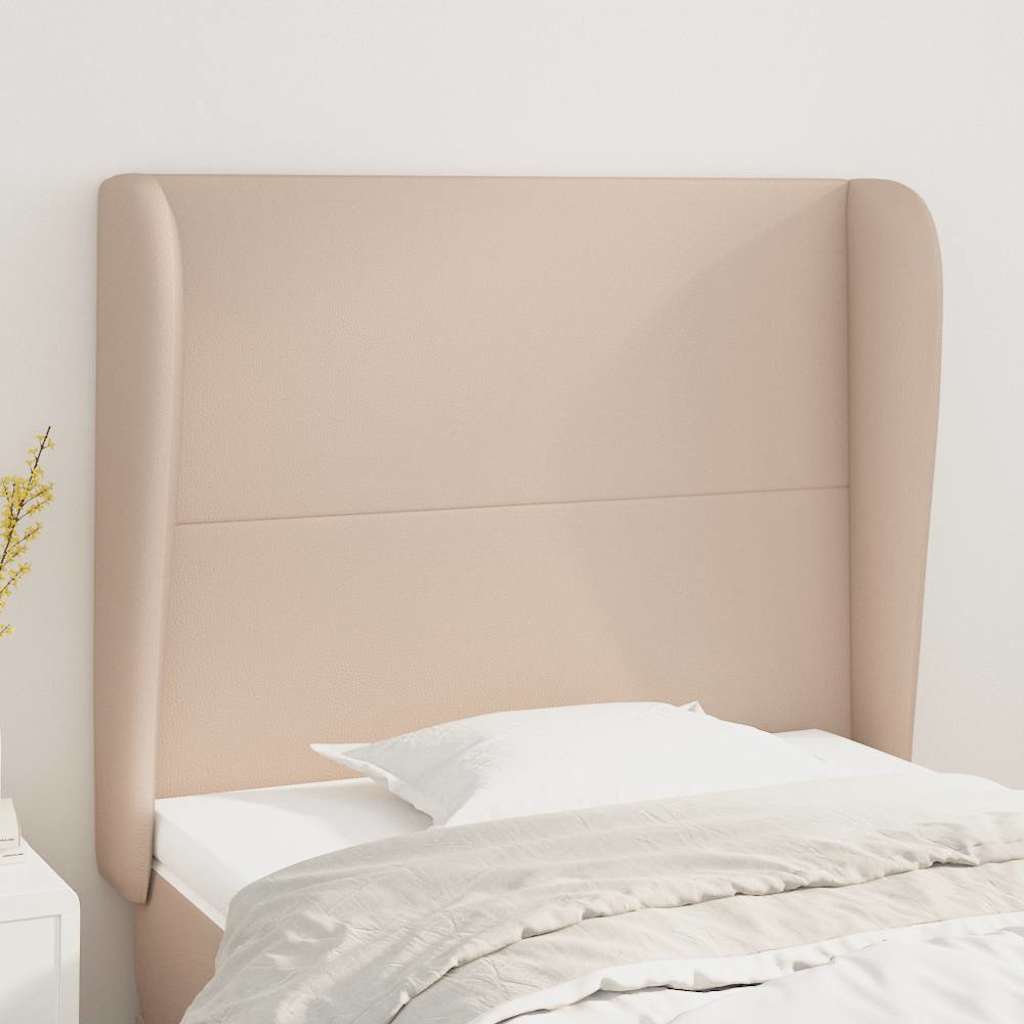 Sengegavl Med Kanter Kunstlæder - Variant 3117759