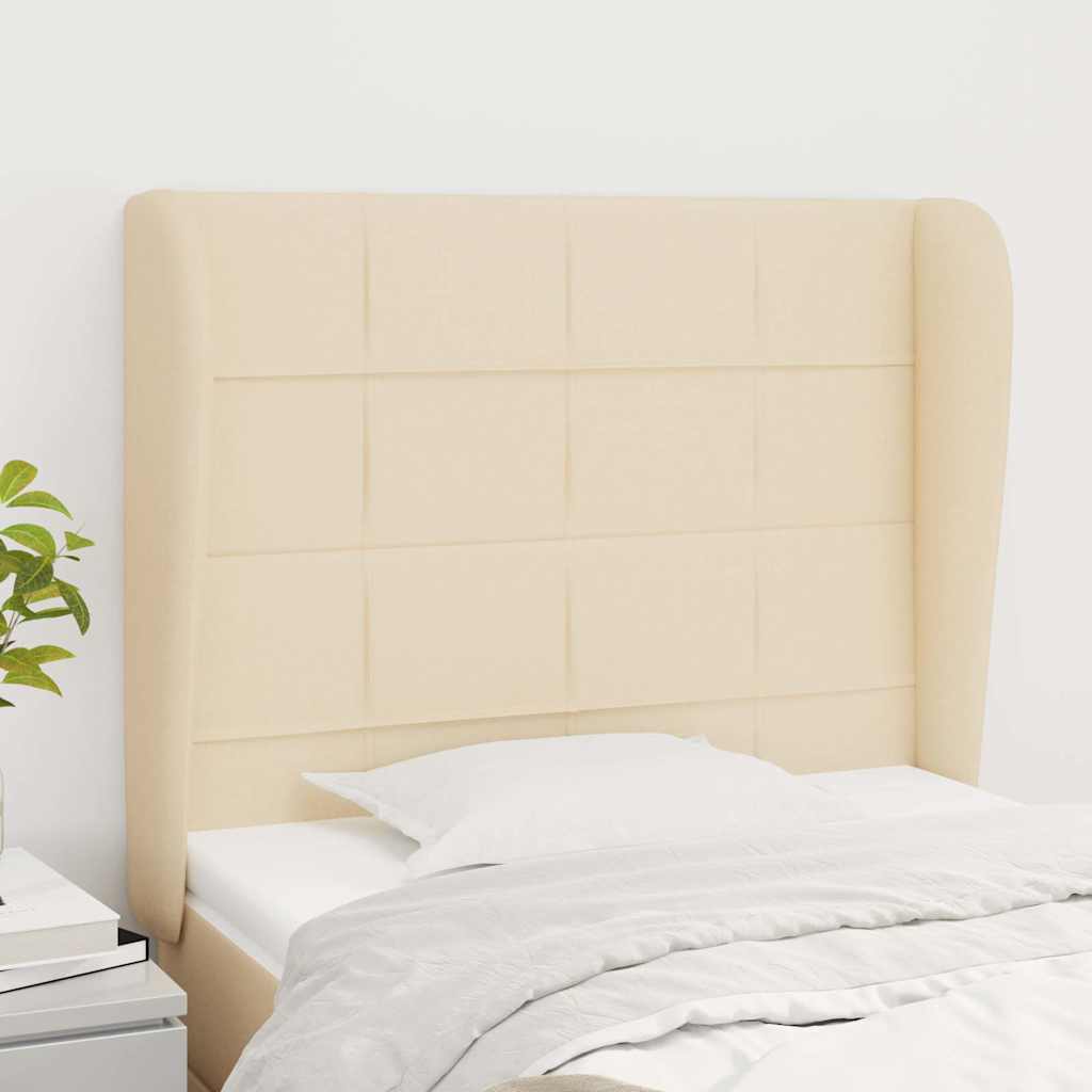 Sengegavl Med Kanter Stof - Variant 3117943