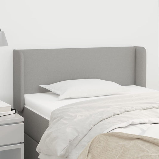 Sengegavl Med Kanter 83X16X78/128 Cm Stof
