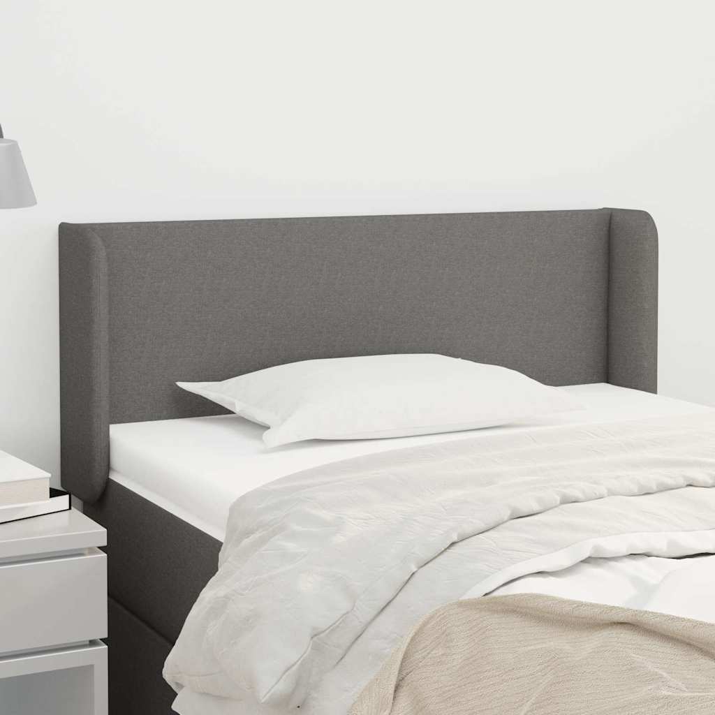 Sengegavl Med Kanter Stof - Variant 3118479