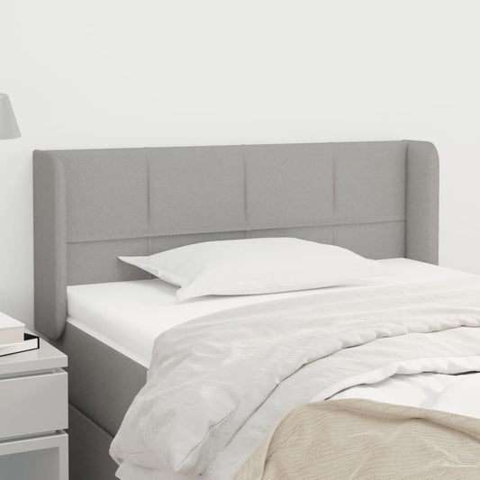 Sengegavl Med Kanter 83X16X78/128 Cm Stof