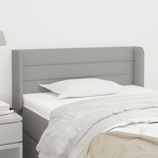 Sengegavl Med Kanter 83X16X78/128 Cm Stof