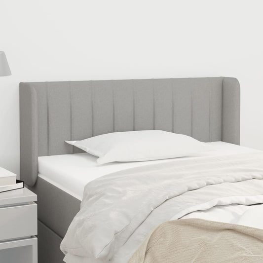 Sengegavl Med Kanter 83X16X78/128 Cm Stof