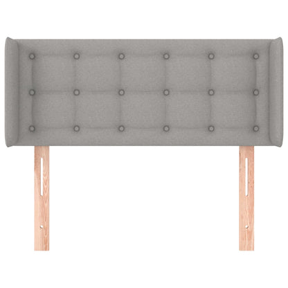 Sengegavl Med Kanter 83X16X78/128 Cm Stof