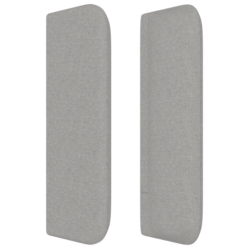 Sengegavl Med Kanter 83X16X78/128 Cm Stof