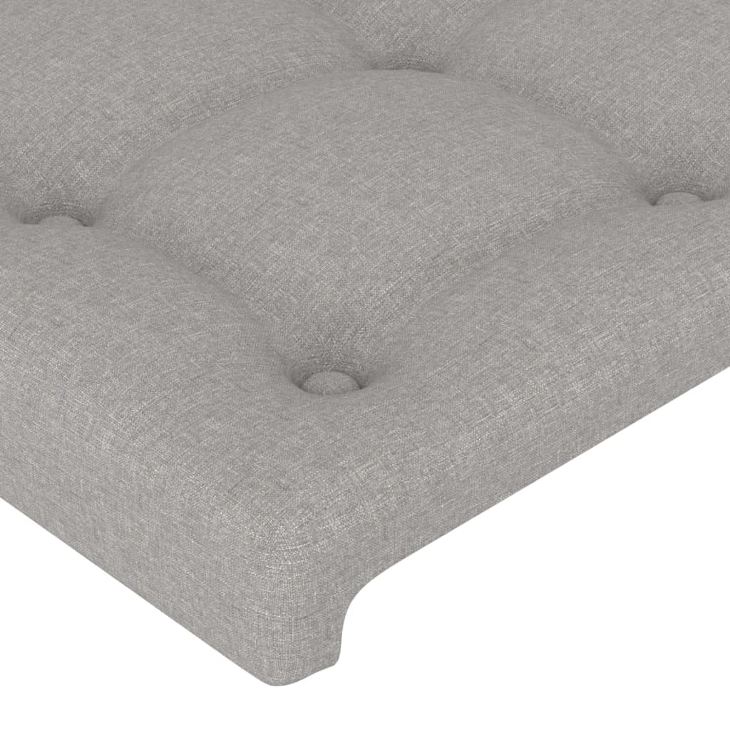 Sengegavl Med Kanter 83X16X78/128 Cm Stof