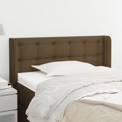 Sengegavl Med Kanter 83X16X78/128 Cm Stof