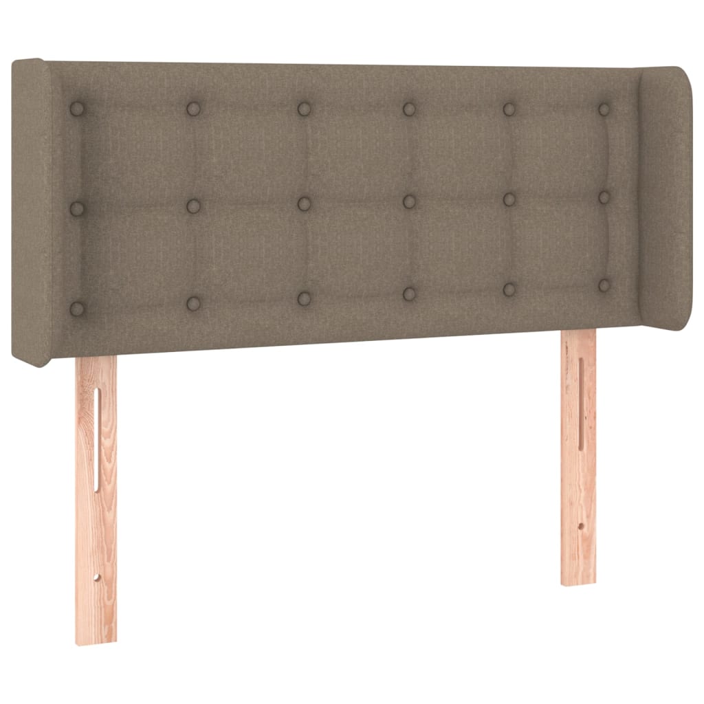 Sengegavl Med Kanter 93x16x78/88 Cm Stof - Billede 2