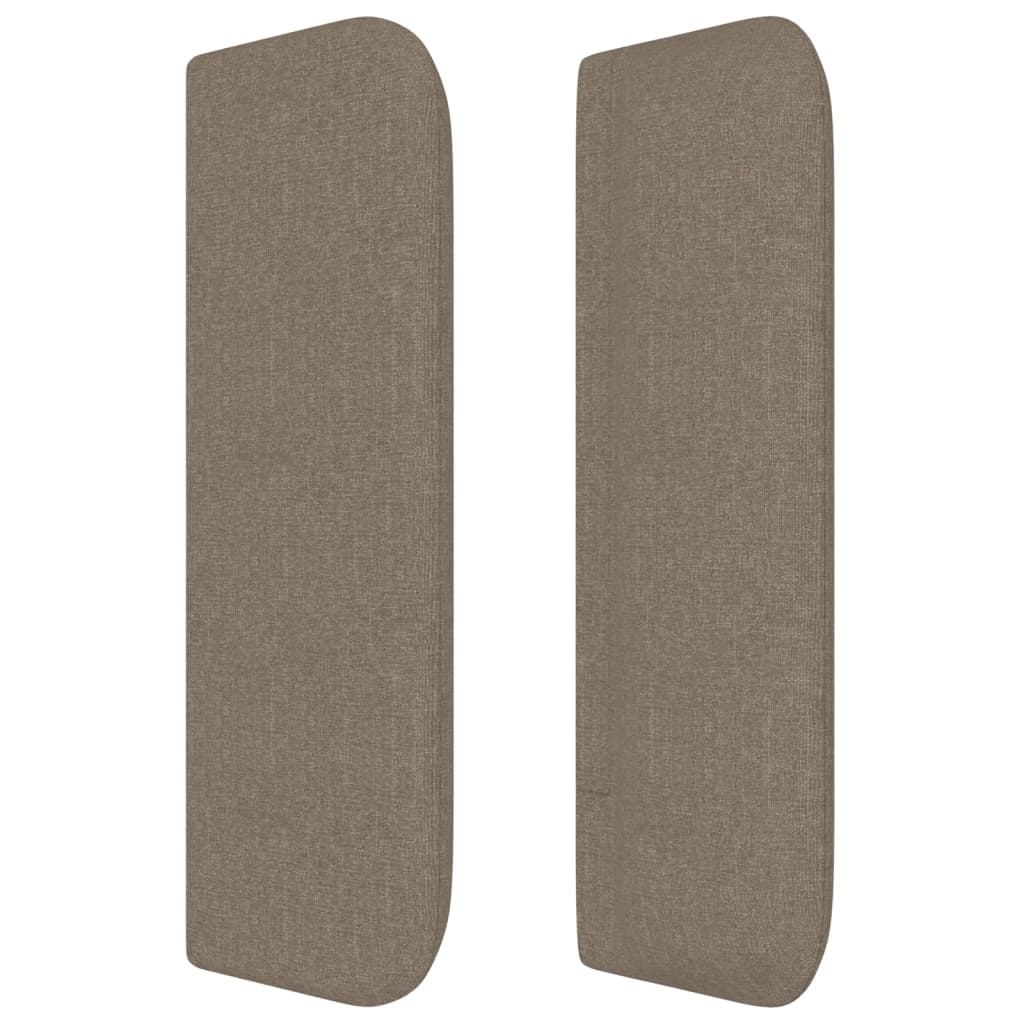 Sengegavl Med Kanter 93x16x78/88 Cm Stof - Billede 4