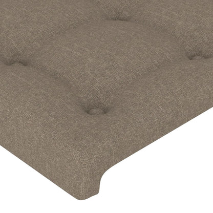 Sengegavl Med Kanter 93x16x78/88 Cm Stof - Billede 5