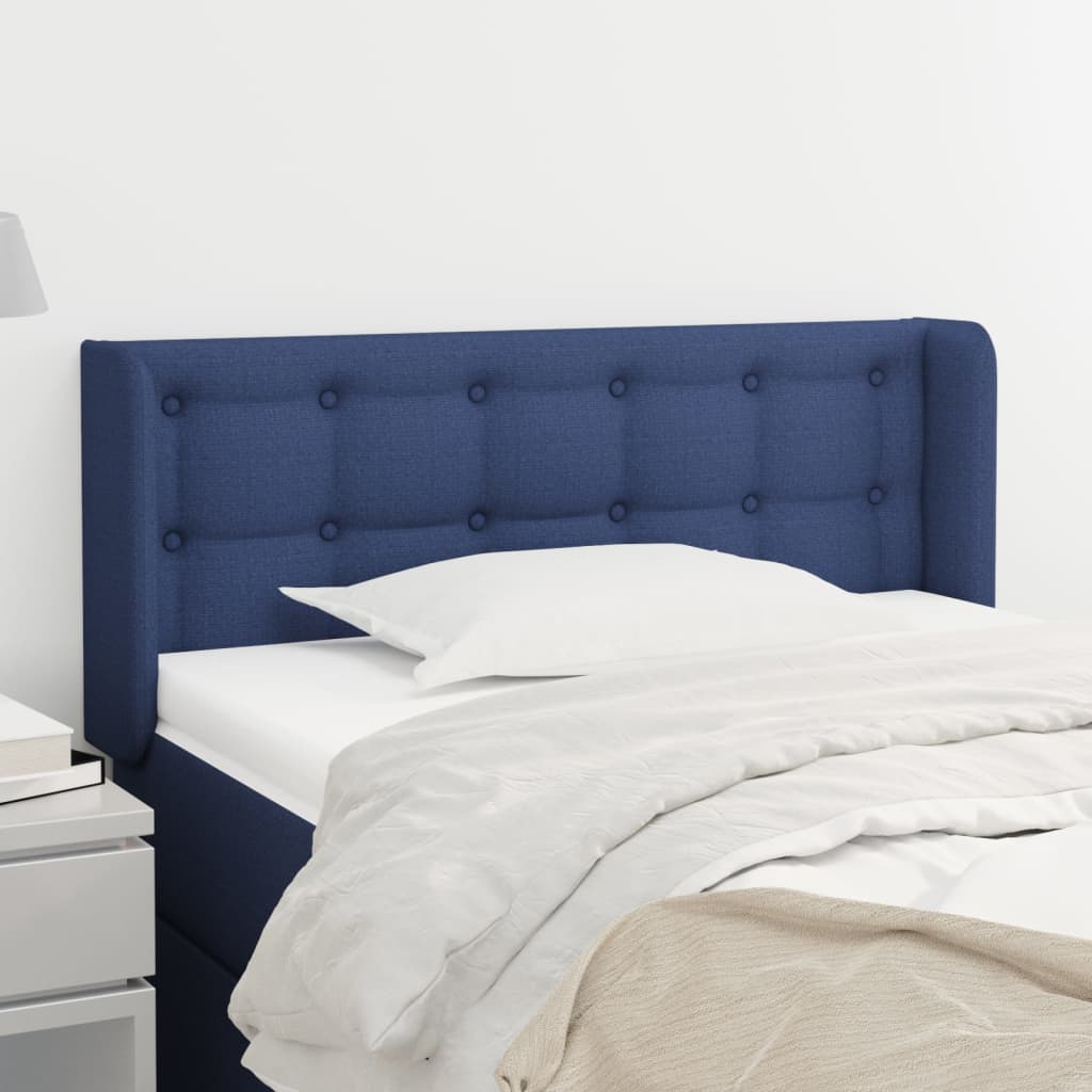 Sengegavl Med Kanter 83X16X78/128 Cm Stof