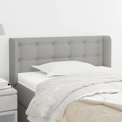 Sengegavl Med Kanter 83X16X78/128 Cm Stof