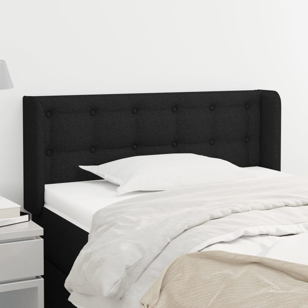 Sengegavl Med Kanter 83X16X78/128 Cm Stof