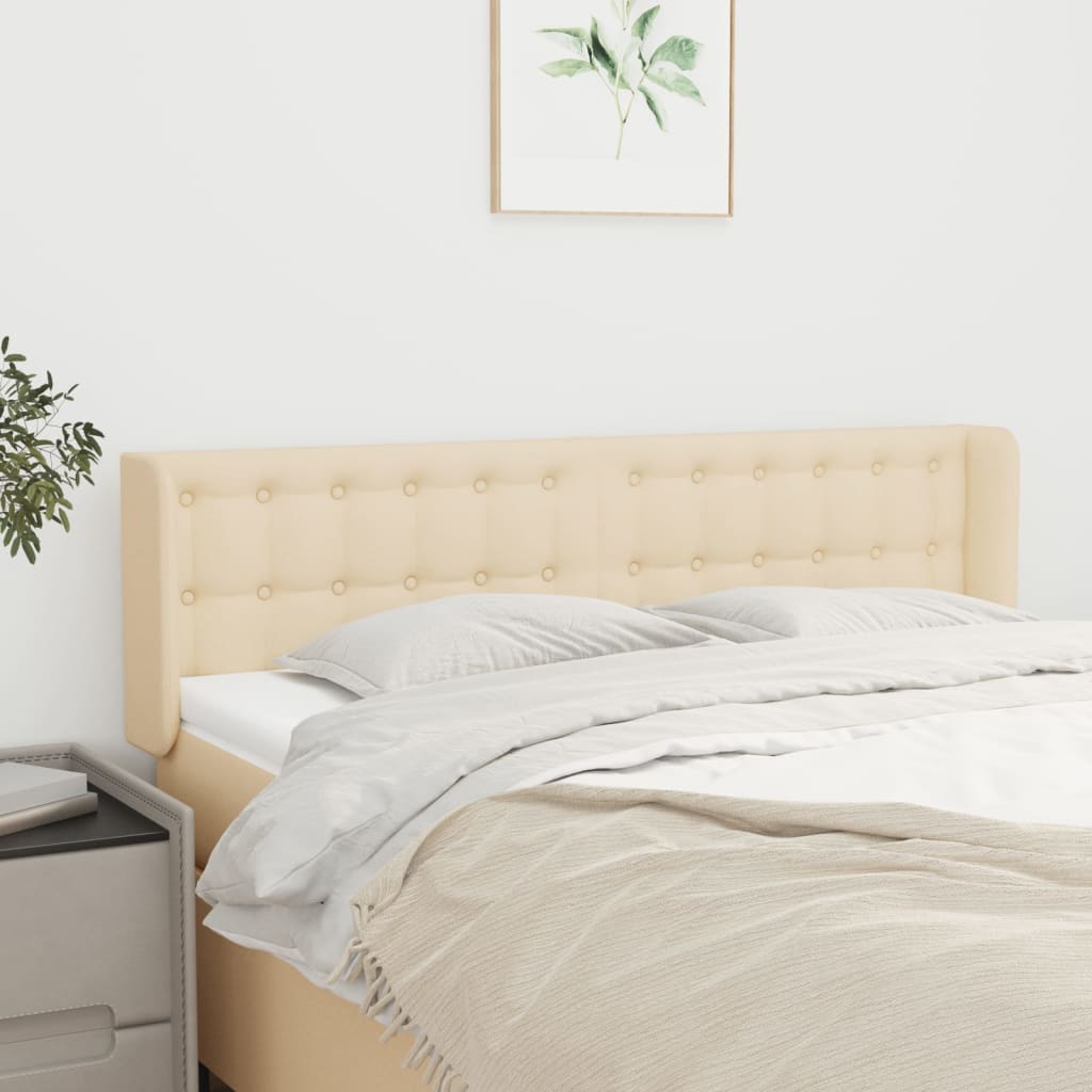 Sengegavl Med Kanter 83X16X78/128 Cm Stof