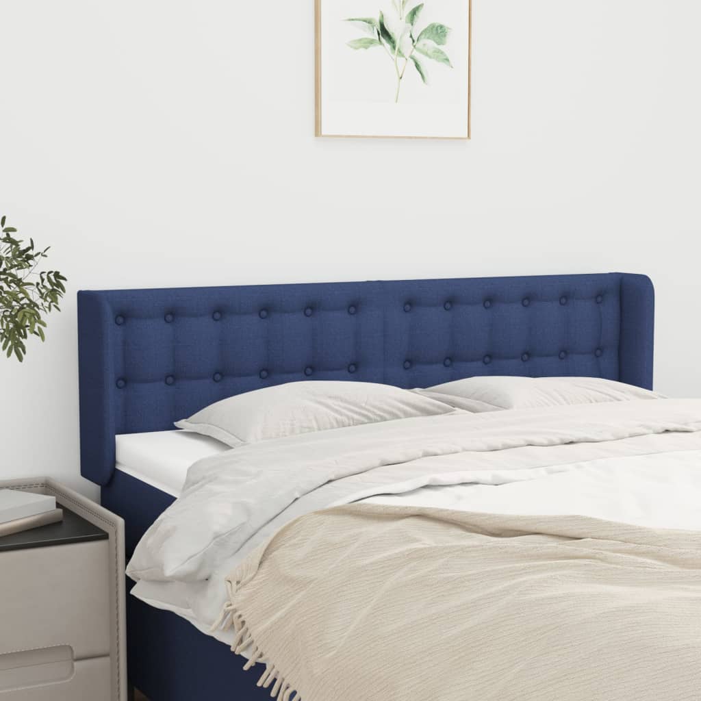 Sengegavl Med Kanter 83X16X78/128 Cm Stof