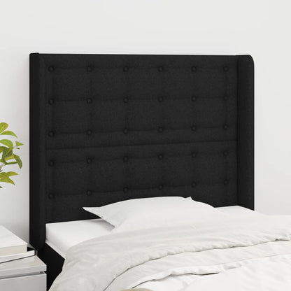 Sengegavl Med Kanter 83X16X78/128 Cm Stof