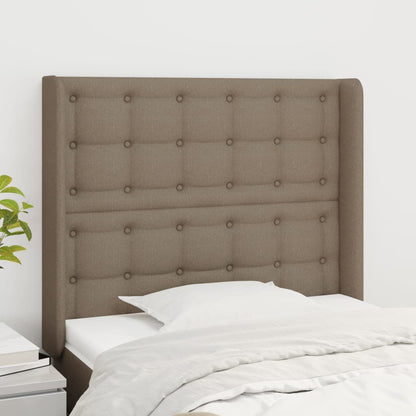 Sengegavl Med Kanter 83X16X78/128 Cm Stof