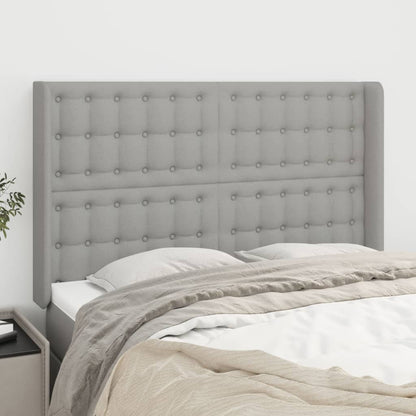 Sengegavl Med Kanter 83X16X78/128 Cm Stof