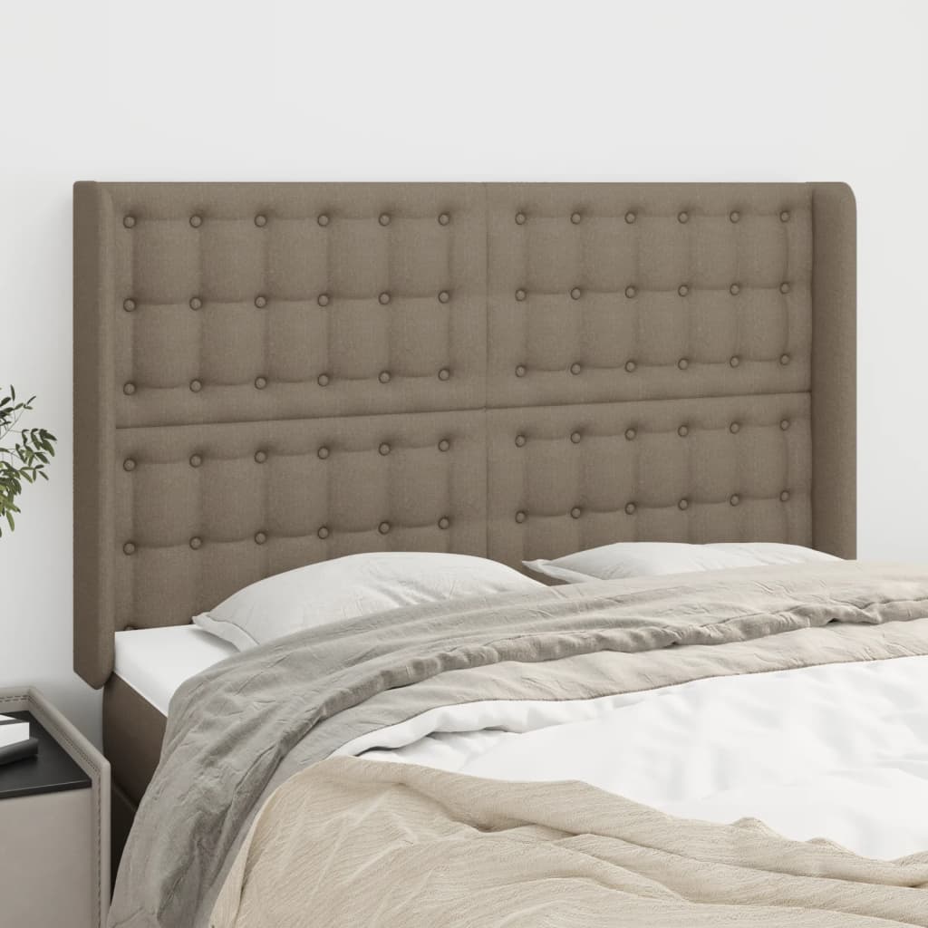 Sengegavl Med Kanter 83X16X78/128 Cm Stof