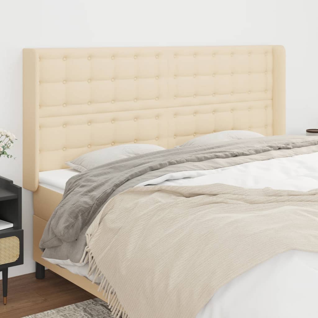 Sengegavl Med Kanter 83X16X78/128 Cm Stof