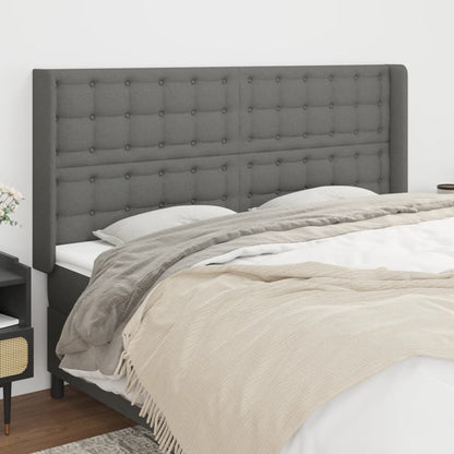 Sengegavl Med Kanter 83X16X78/128 Cm Stof