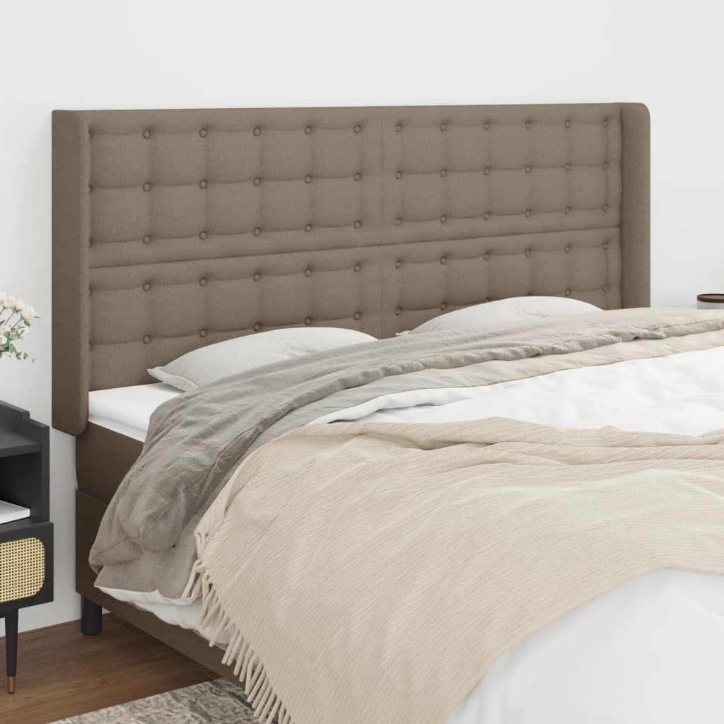 Sengegavl Med Kanter 83X16X78/128 Cm Stof