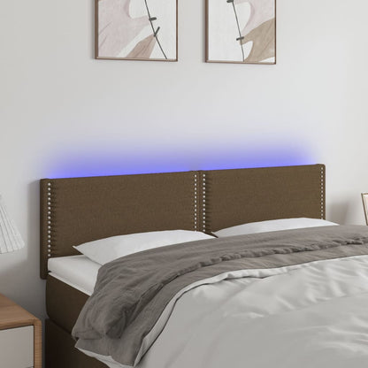 Sengegavl Med LED-lys Stof - Variant 3121473
