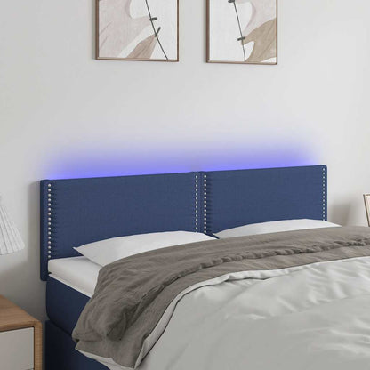 Sengegavl Med LED-lys Stof - Variant 3121476