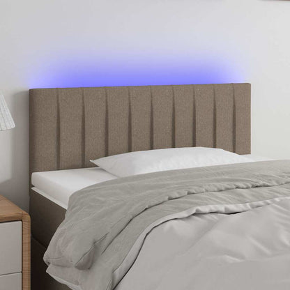 Sengegavl Med LED-lys Stof - Variant 3121836
