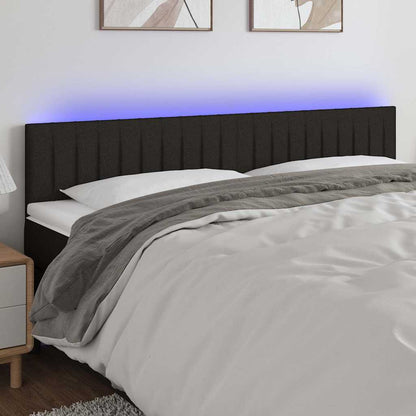 Sengegavl Med LED-lys Stof - Variant 3121866