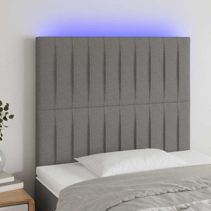 Sengegavl Med LED-lys Stof - Variant 3122653