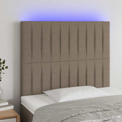 Sengegavl Med LED-lys Stof - Variant 3122656