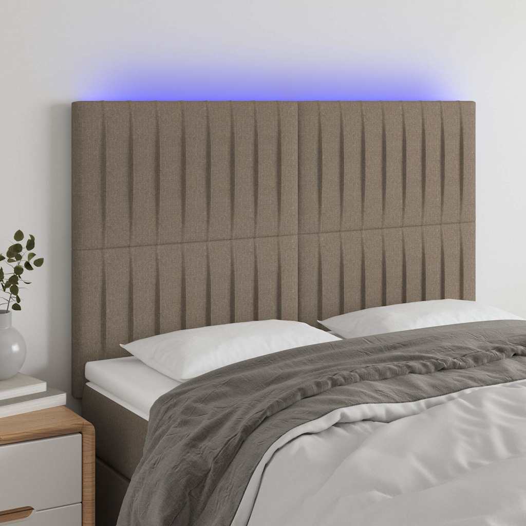 Sengegavl Med LED-lys Stof - Variant 3122664