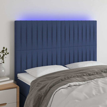 Sengegavl Med LED-lys Stof - Variant 3122666