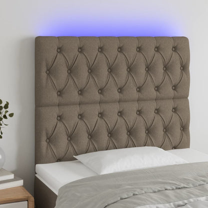 Sengegavl Med LED-lys Stof - Variant 3122746