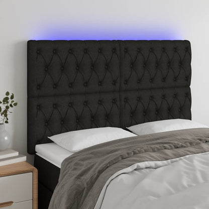 Sengegavl Med LED-lys Stof - Variant 3122760