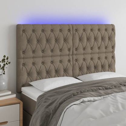 Sengegavl Med LED-lys Stof - Variant 3122762