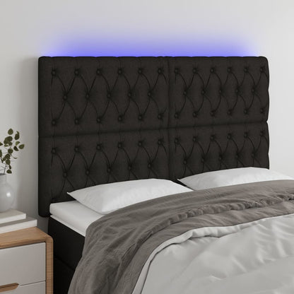 Sengegavl Med LED-lys Stof - Variant 3122768