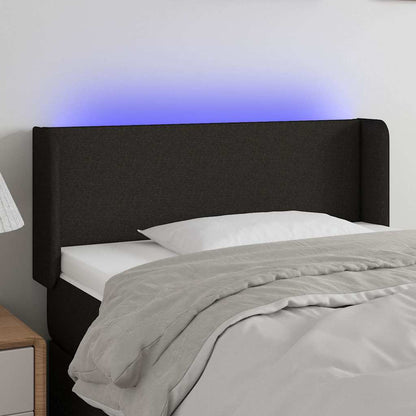 Sengegavl Med LED-lys Stof - Variant 3122940